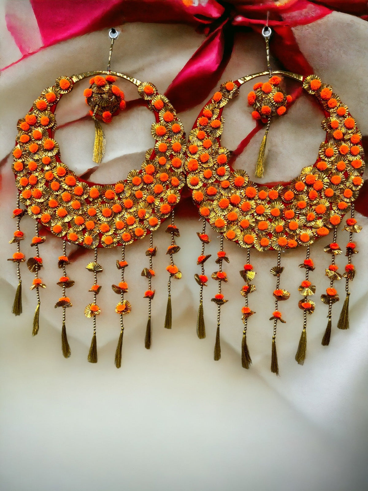 Moon & Tassel Hanging, Set of 2 Festive Decor La Vie Bien Moon & Tassel Hanging, Set of 2