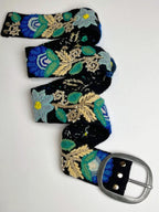 Moonlit Garden Embroidered Belt by Ash & Rose