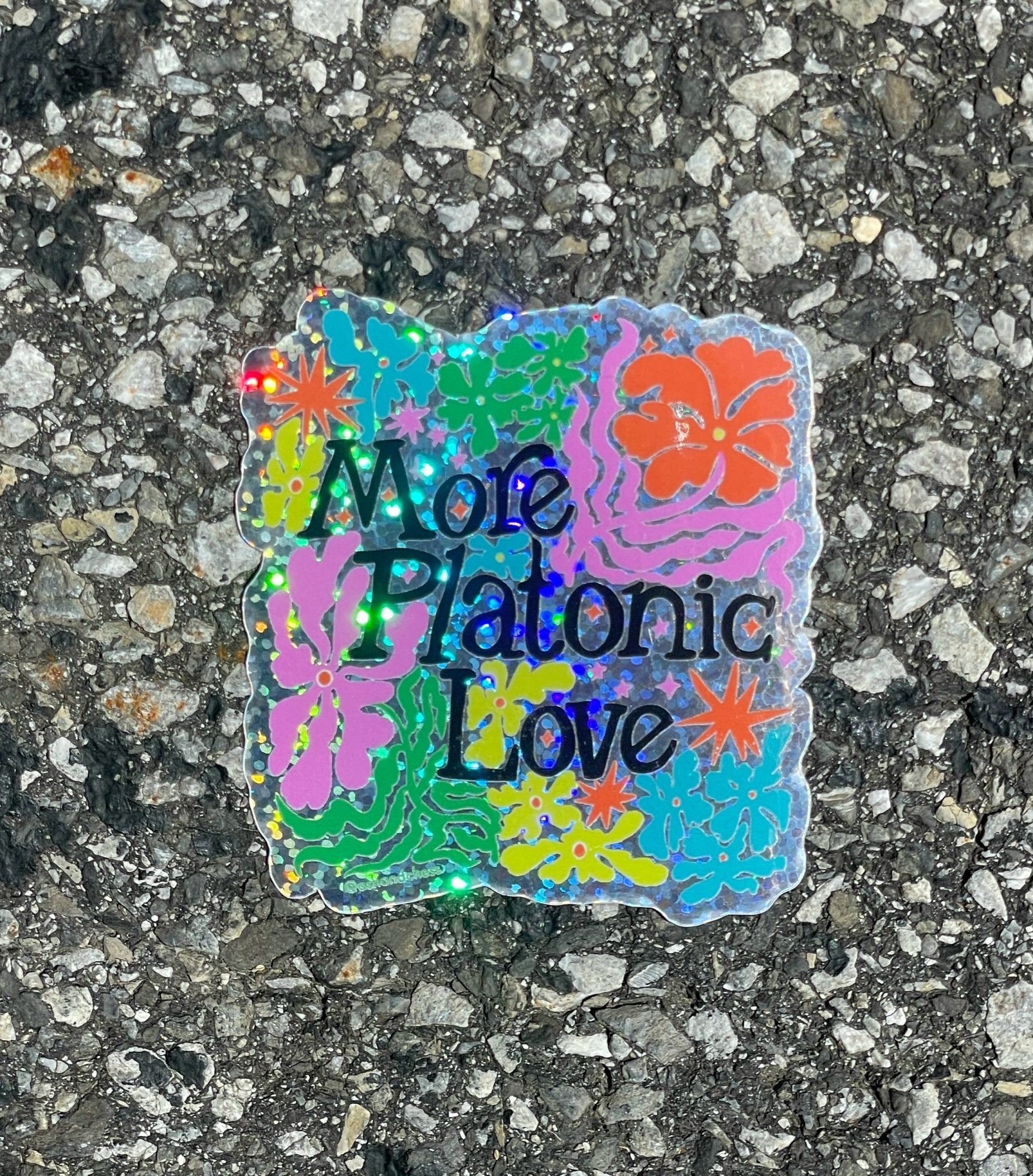 More Platonic Love Sticker Stickers La Vie Bien More Platonic Love Sticker