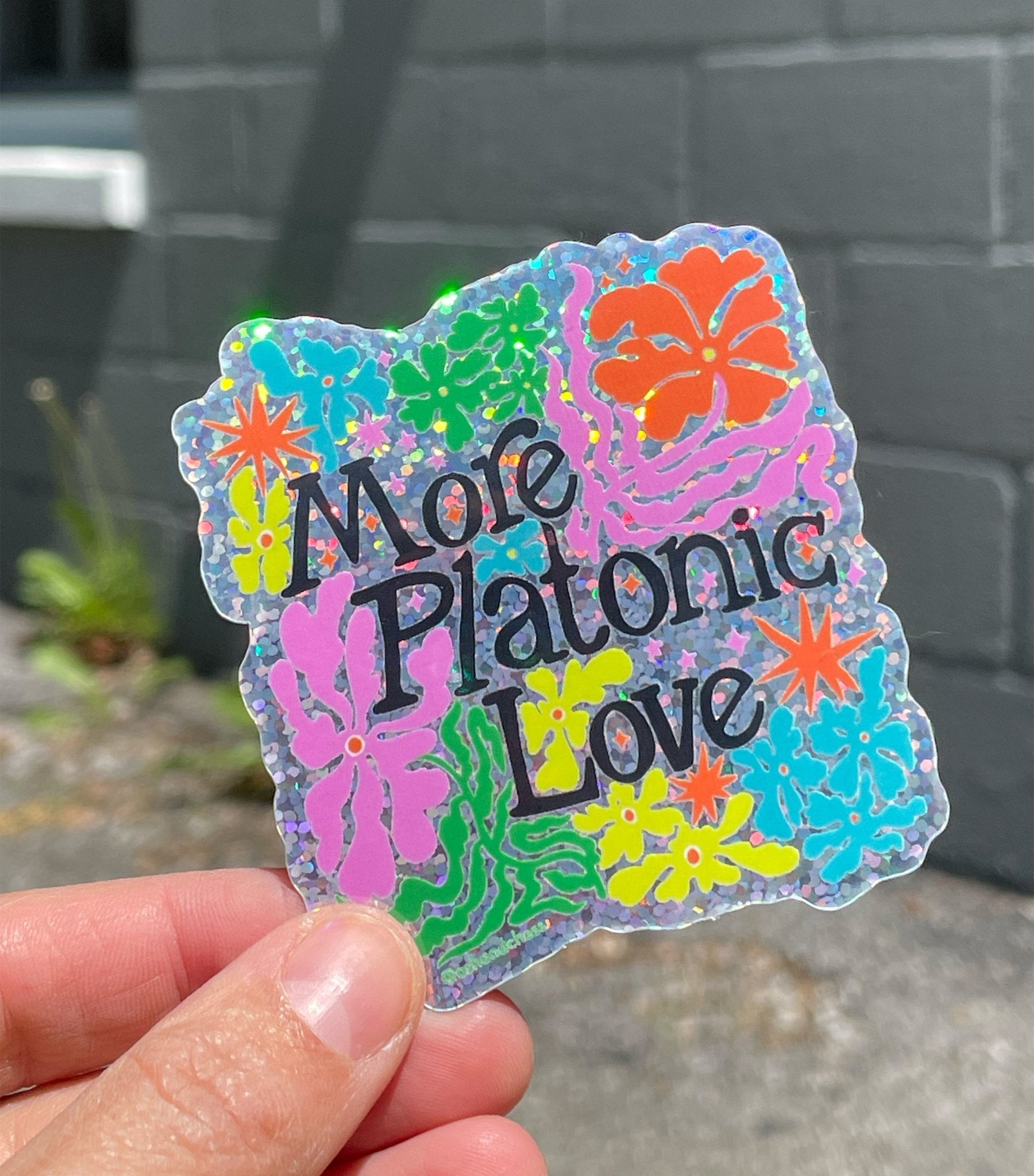 More Platonic Love Sticker Stickers La Vie Bien More Platonic Love Sticker