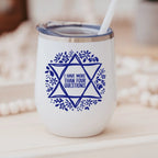 More than Four Questions Funny Passover Tumbler by Salt Sparkle Shalom