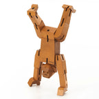 Morphits® Modern Wooden Monkey Decor – Interactive Puzzle & Art Piece by Yoshiaki Ito Design