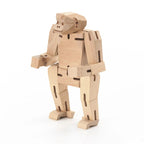 Morphits® Modern Wooden Monkey Decor – Interactive Puzzle & Art Piece by Yoshiaki Ito Design