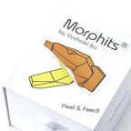 Morphits® Modern Wooden Monkey Decor – Interactive Puzzle & Art Piece by Yoshiaki Ito Design