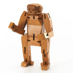 Morphits® Modern Wooden Monkey Decor – Interactive Puzzle & Art Piece by Yoshiaki Ito Design
