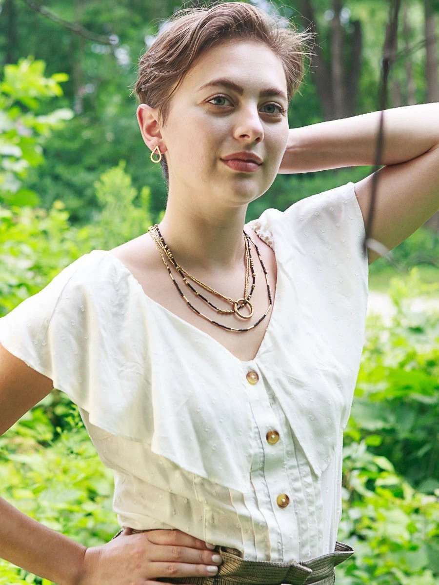 Morse Code Necklace
