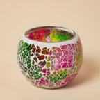 Mosaic Votive Holders - Set of 3 Decorative Home Accent La Vie Bien Mosaic Votive Holders - Set of 3
