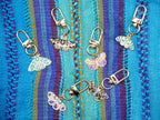 Celestial Moth Metal Keychain and Bag Charm by Why Begin