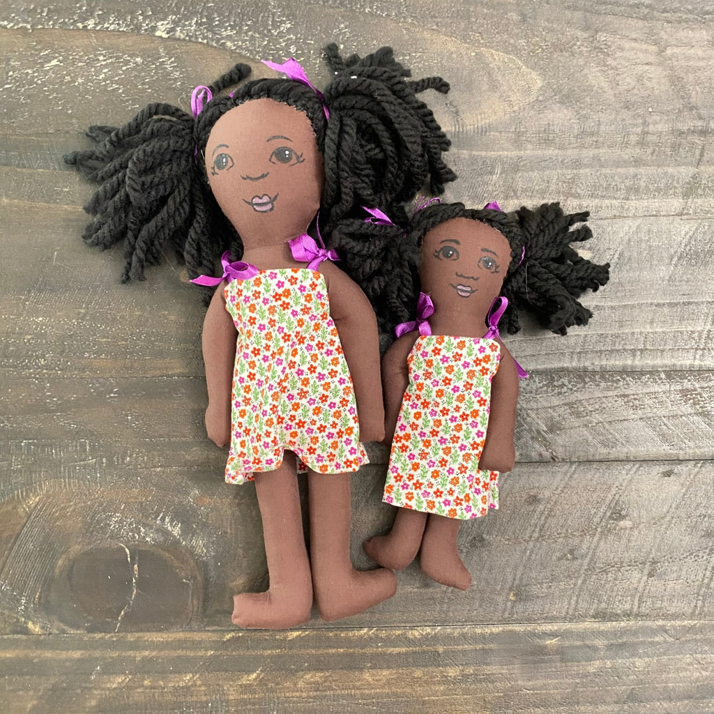 Mother-Daughter Doll Set Stuffed Animal La Vie Bien Mother-Daughter Doll Set
