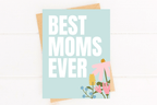Mother's Day Card - LGBTQ Two Moms Greeting Card by Five Dot Post