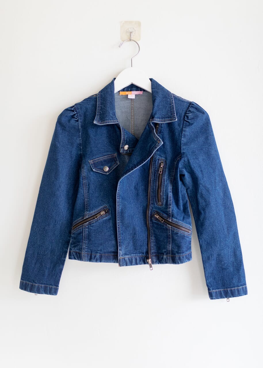 Moto Jacket - Dark Denim