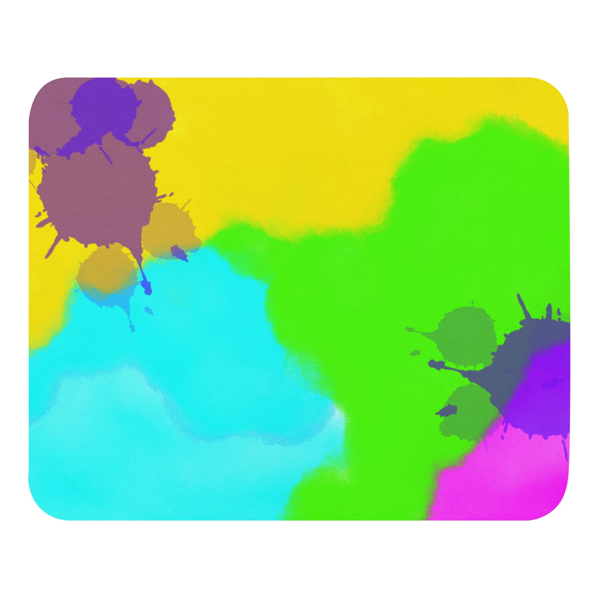 Color splash Mouse pad