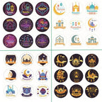 MR014 Ramadan Sticker, 90 Pcs Stickers Eid Mubarak Decoration