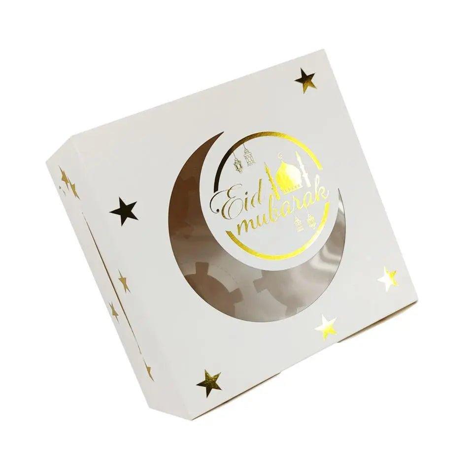 MR016 Ramadan Cupcake Packing Box,Muffin Box 4 holes La Vie Bien MR016 Ramadan Cupcake Packing Box,Muffin Box 4 holes