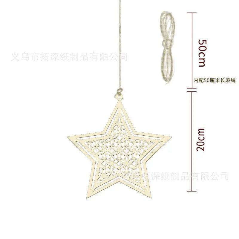 MR020 Wooden Ramadan & Eid Mubarak Decoration La Vie Bien MR020 Wooden Ramadan & Eid Mubarak Decoration