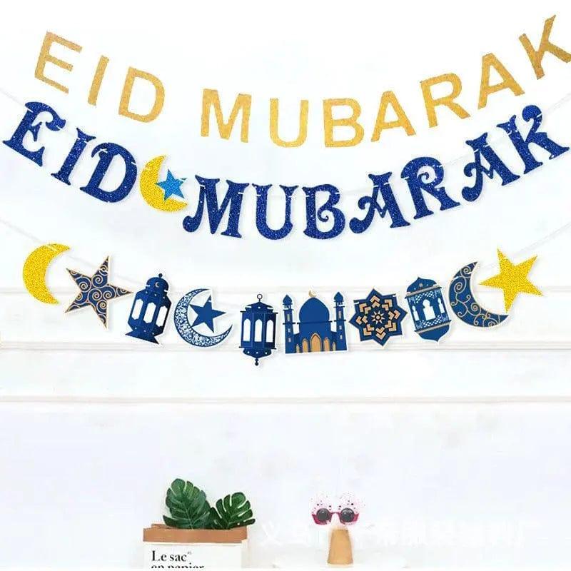 MR021 EID MUBARAK Flash Party Banner La Vie Bien MR021 EID MUBARAK Flash Party Banner