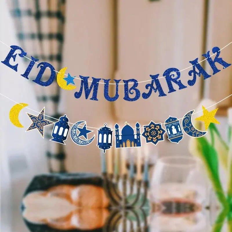 MR021 EID MUBARAK Flash Party Banner La Vie Bien MR021 EID MUBARAK Flash Party Banner