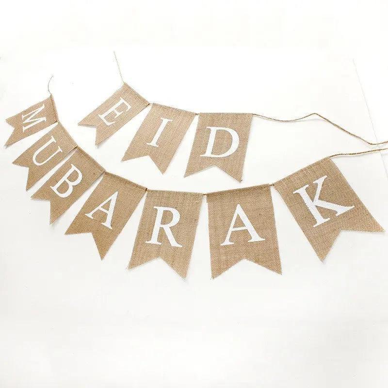 MR026 EID MUBARAK Party Decorative Banner La Vie Bien MR026 EID MUBARAK Party Decorative Banner