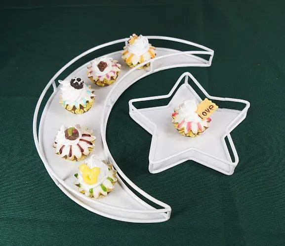 MR029 Ramadan Tray, Iron Festive Moon Tray La Vie Bien MR029 Ramadan Tray, Iron Festive Moon Tray