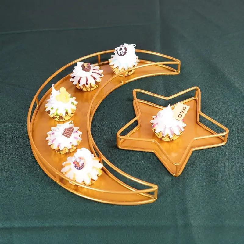 MR029 Ramadan Tray, Iron Festive Moon Tray La Vie Bien MR029 Ramadan Tray, Iron Festive Moon Tray