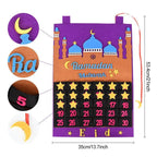 MR044 Calendar Fabric Ramadan Hanging Pendant La Vie Bien MR044 Calendar Fabric Ramadan Hanging Pendant