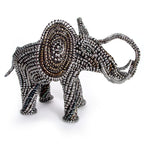 Metal Elephant Sculpture