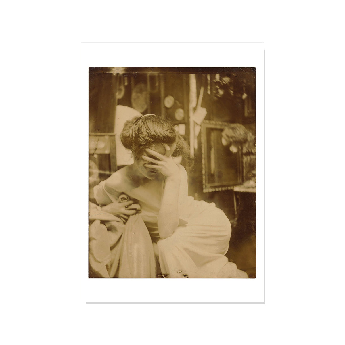 Mucha - Tragedie - Postcard STATIONERY La Vie Bien Mucha - Tragedie - Postcard