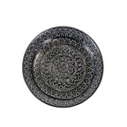 Mud Cloth Black Bowl - 8" La Vie Bien Mud Cloth Black Bowl - 8"