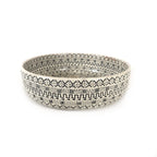 Mud Cloth Natural Bowl - 10" La Vie Bien Mud Cloth Natural Bowl - 10"