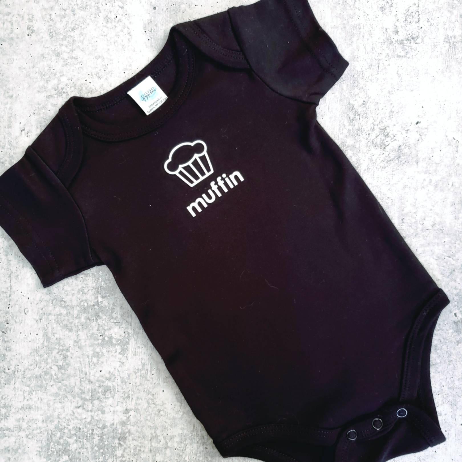 MUFFIN Short Sleeve Baby Bodysuit Kids' Clothes La Vie Bien MUFFIN Short Sleeve Baby Bodysuit