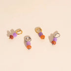 Mulberry Huggie Hoop Charms by Oh Clementine