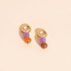 Mulberry Huggie Hoop Charms by Oh Clementine
