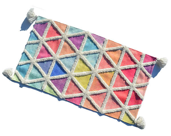 Multi color Accent Rugs Small Size Corner Rug Home Furnishings La Vie Bien Multi color Accent Rugs Small Size Corner Rug
