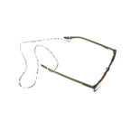 Multi-Colored Seed Bead Eyeglass Chain by Upavim Crafts