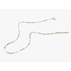 Multi-Colored Seed Bead Eyeglass Chain by Upavim Crafts