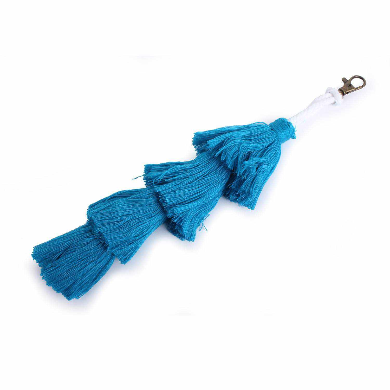Multi - Tassel Elegant Long Bag Charm | Key Chain | Zipper Pull - Thailand Accessories La Vie Bien Multi - Tassel Elegant Long Bag Charm | Key Chain | Zipper Pull - Thailand