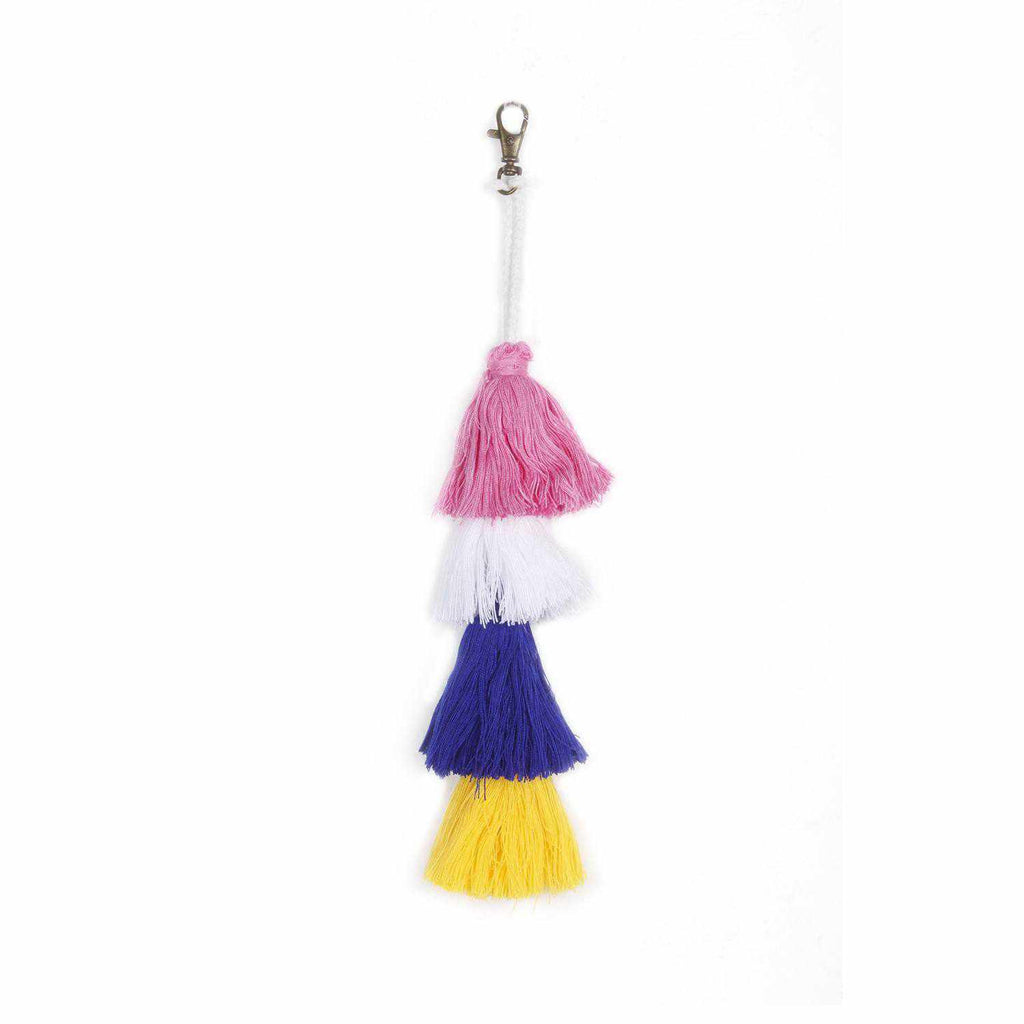 Multi - Tassel Elegant Long Bag Charm | Key Chain | Zipper Pull - Thailand Accessories La Vie Bien Multi - Tassel Elegant Long Bag Charm | Key Chain | Zipper Pull - Thailand