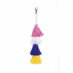 Multi - Tassel Elegant Long Bag Charm | Key Chain | Zipper Pull - Thailand Accessories La Vie Bien Multi - Tassel Elegant Long Bag Charm | Key Chain | Zipper Pull - Thailand
