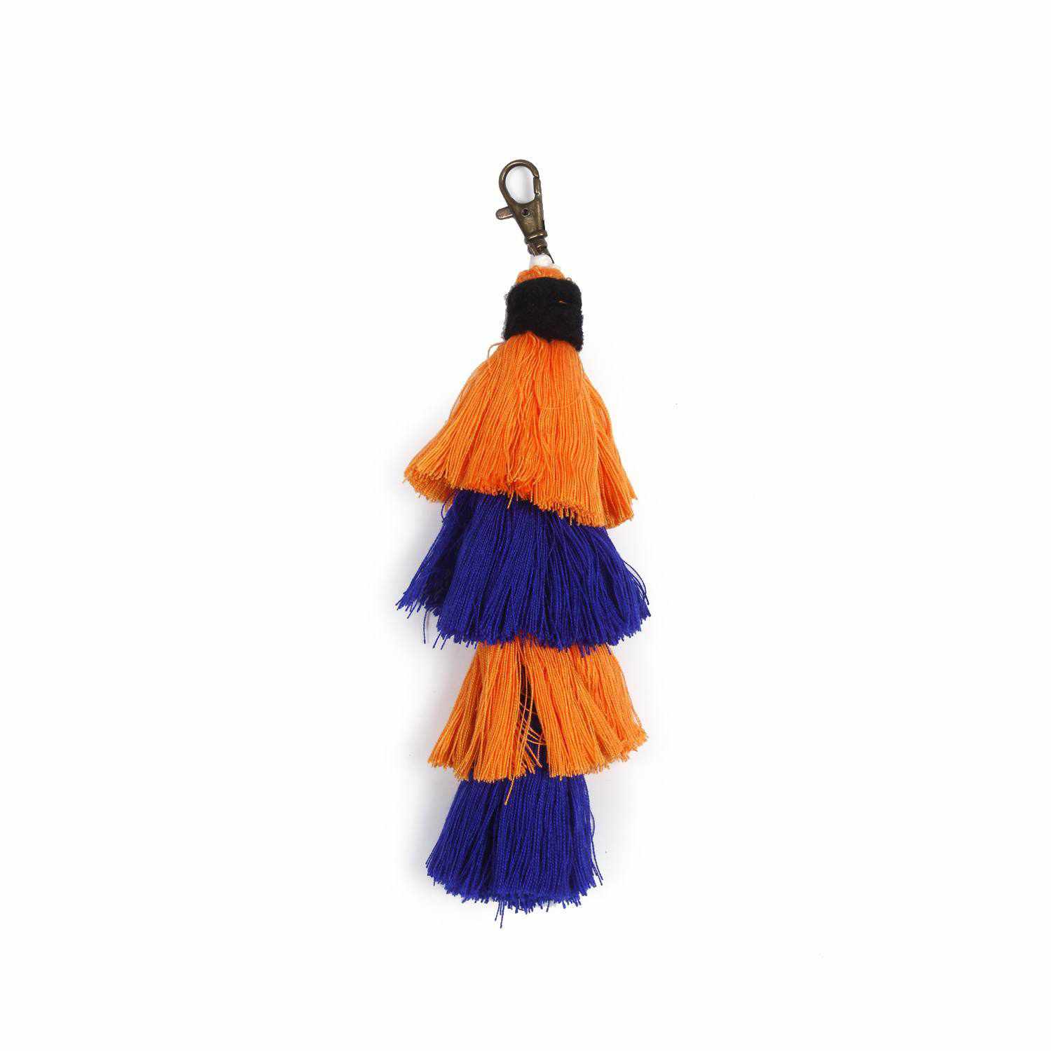 Multi - Tassel Elegant Long Bag Charm | Key Chain | Zipper Pull - Thailand Accessories La Vie Bien Multi - Tassel Elegant Long Bag Charm | Key Chain | Zipper Pull - Thailand