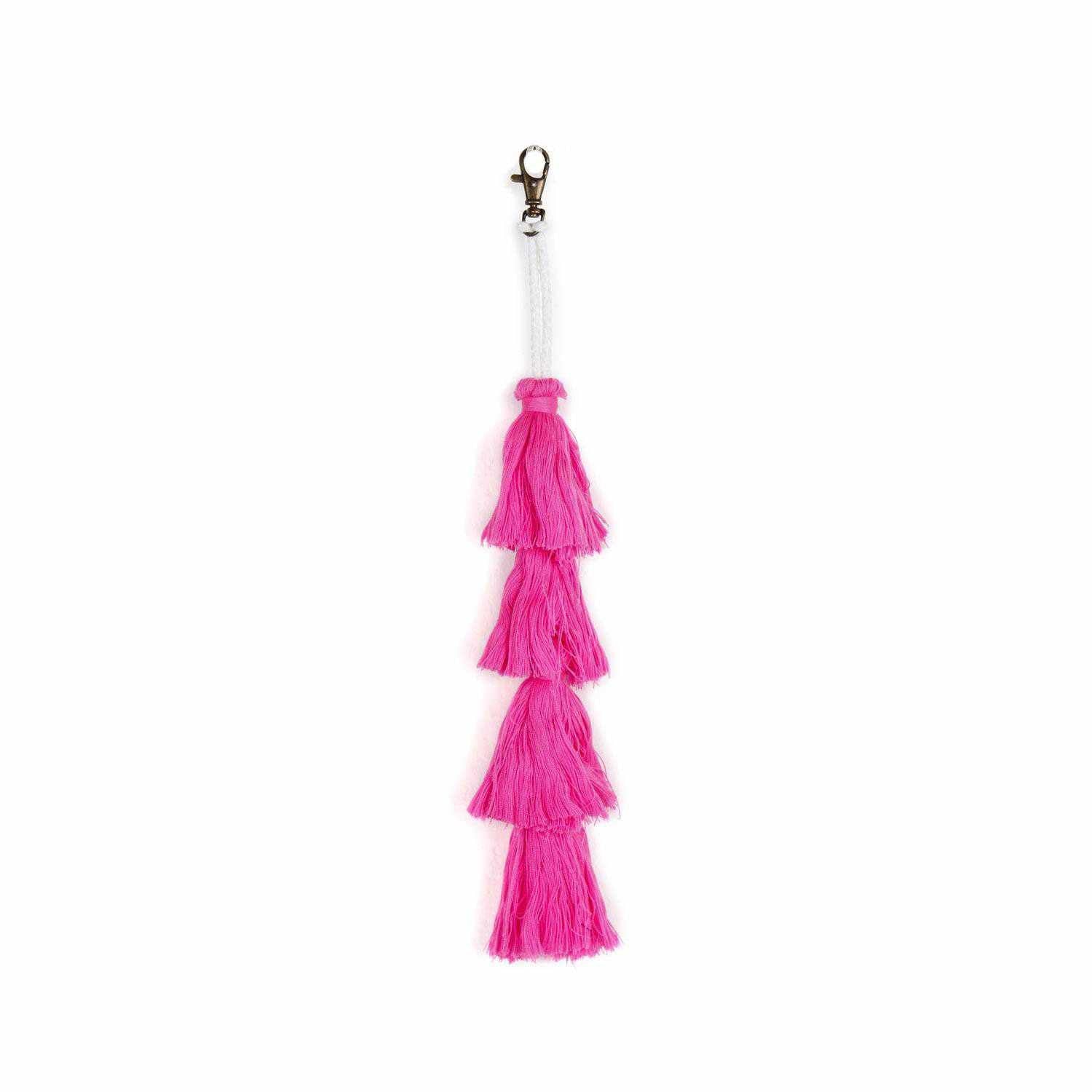 Multi - Tassel Elegant Long Bag Charm | Key Chain | Zipper Pull - Thailand Accessories La Vie Bien Multi - Tassel Elegant Long Bag Charm | Key Chain | Zipper Pull - Thailand