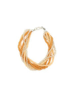 Multistrand Sparkle Bracelet - Peachy Keen