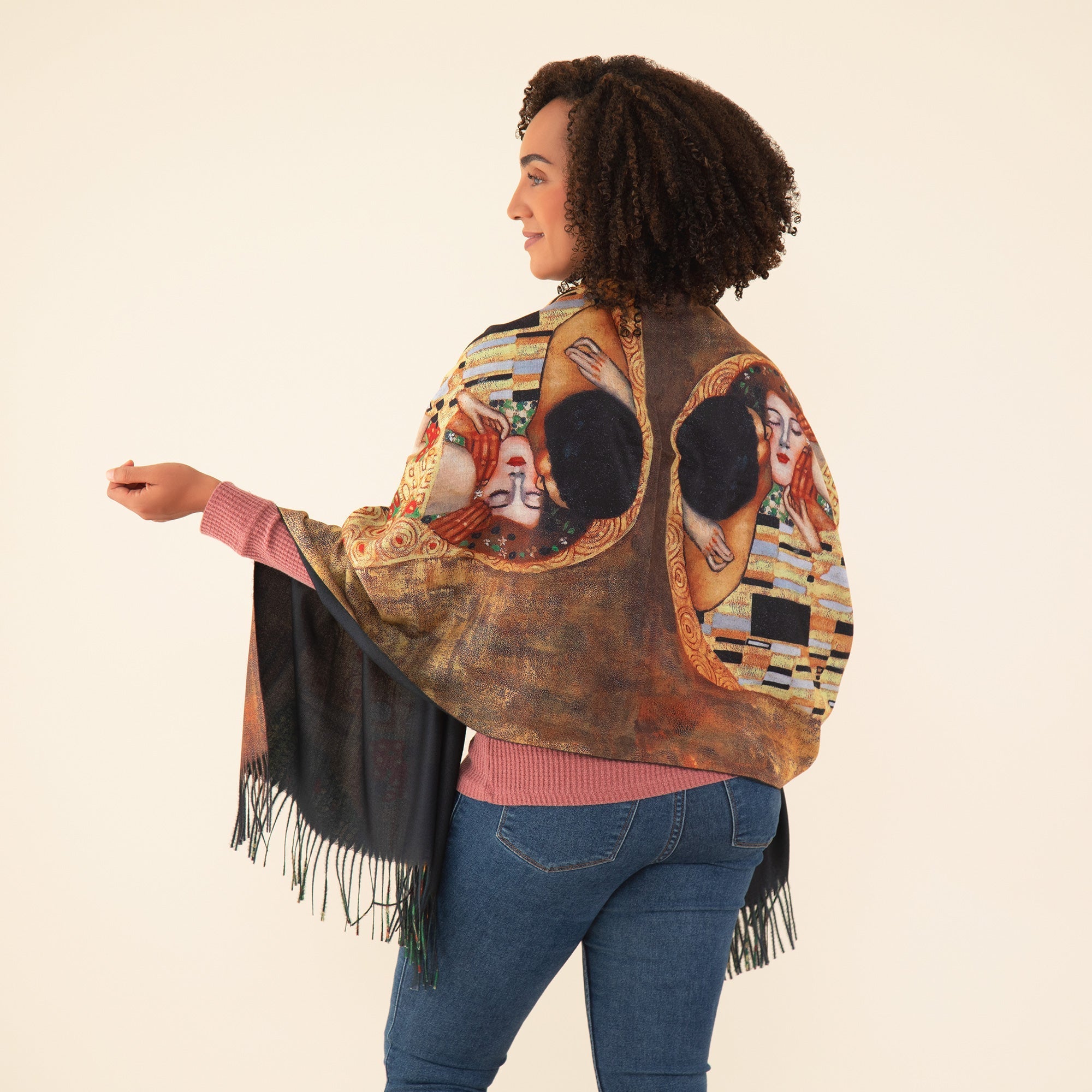 Museum Collection Artistic Print Scarf Scarves & Bandanas La Vie Bien Museum Collection Artistic Print Scarf