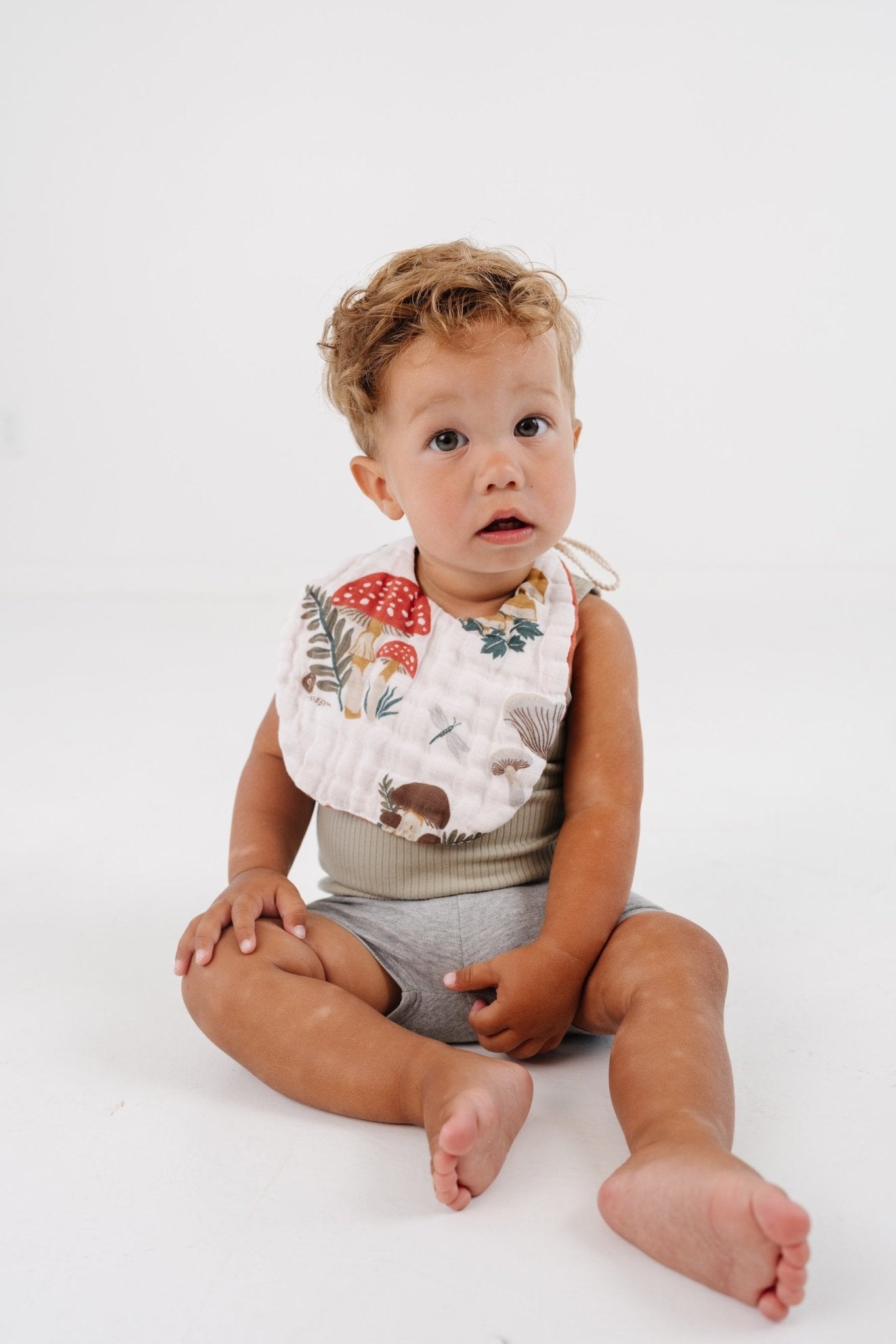 Mushroom Bib Bib La Vie Bien Mushroom Bib