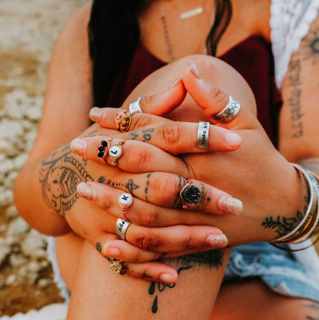 Mushroom Silver Ring Finger Rings La Vie Bien Mushroom Silver Ring