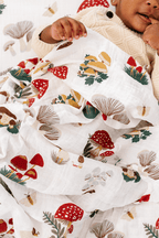 Mushroom Swaddle Swaddles La Vie Bien Mushroom Swaddle