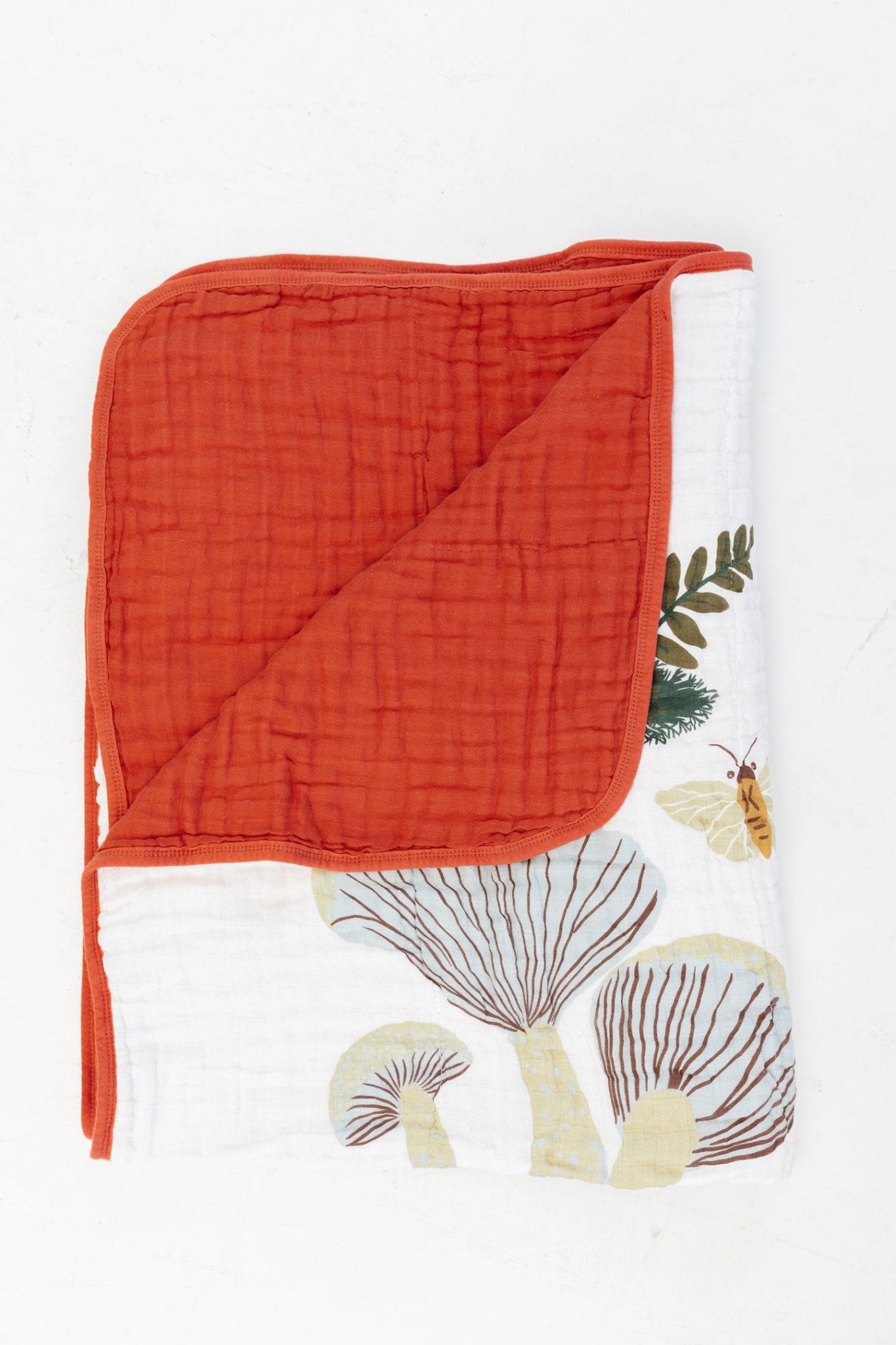 Mushroom Throw Blanket Quilts La Vie Bien Mushroom Throw Blanket