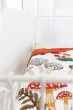 Mushroom Throw Blanket Quilts La Vie Bien Mushroom Throw Blanket