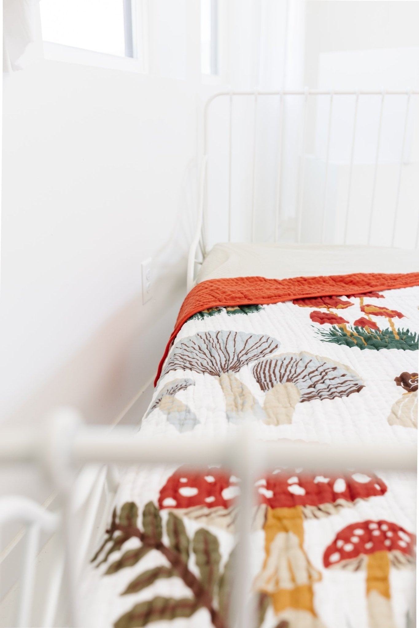 Mushroom Throw Blanket Quilts La Vie Bien Mushroom Throw Blanket