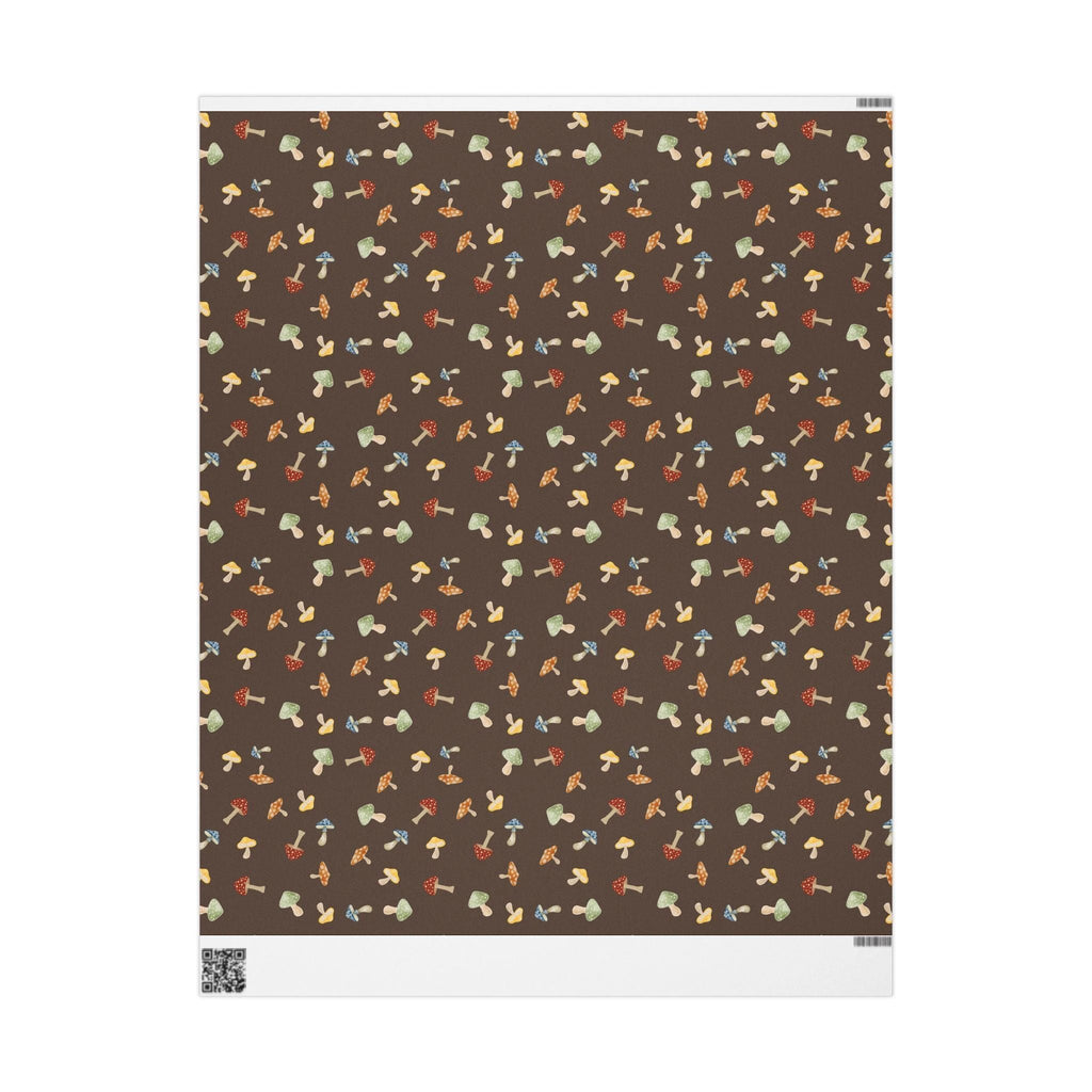 Mushrooms Wrapping Papers, Gift Wrap for Nature Lovers by Printify
