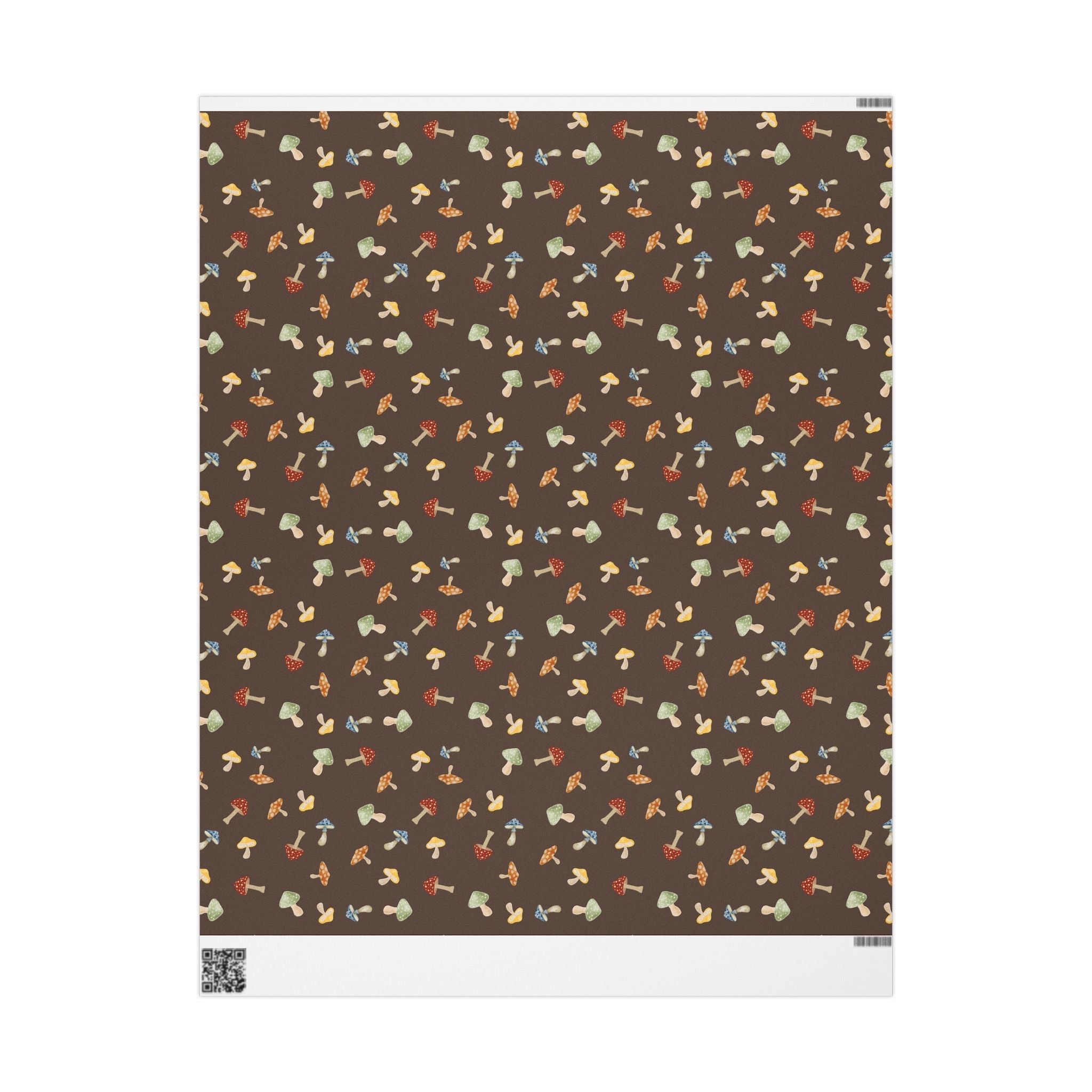 Mushrooms Wrapping Papers, Gift Wrap for Nature Lovers